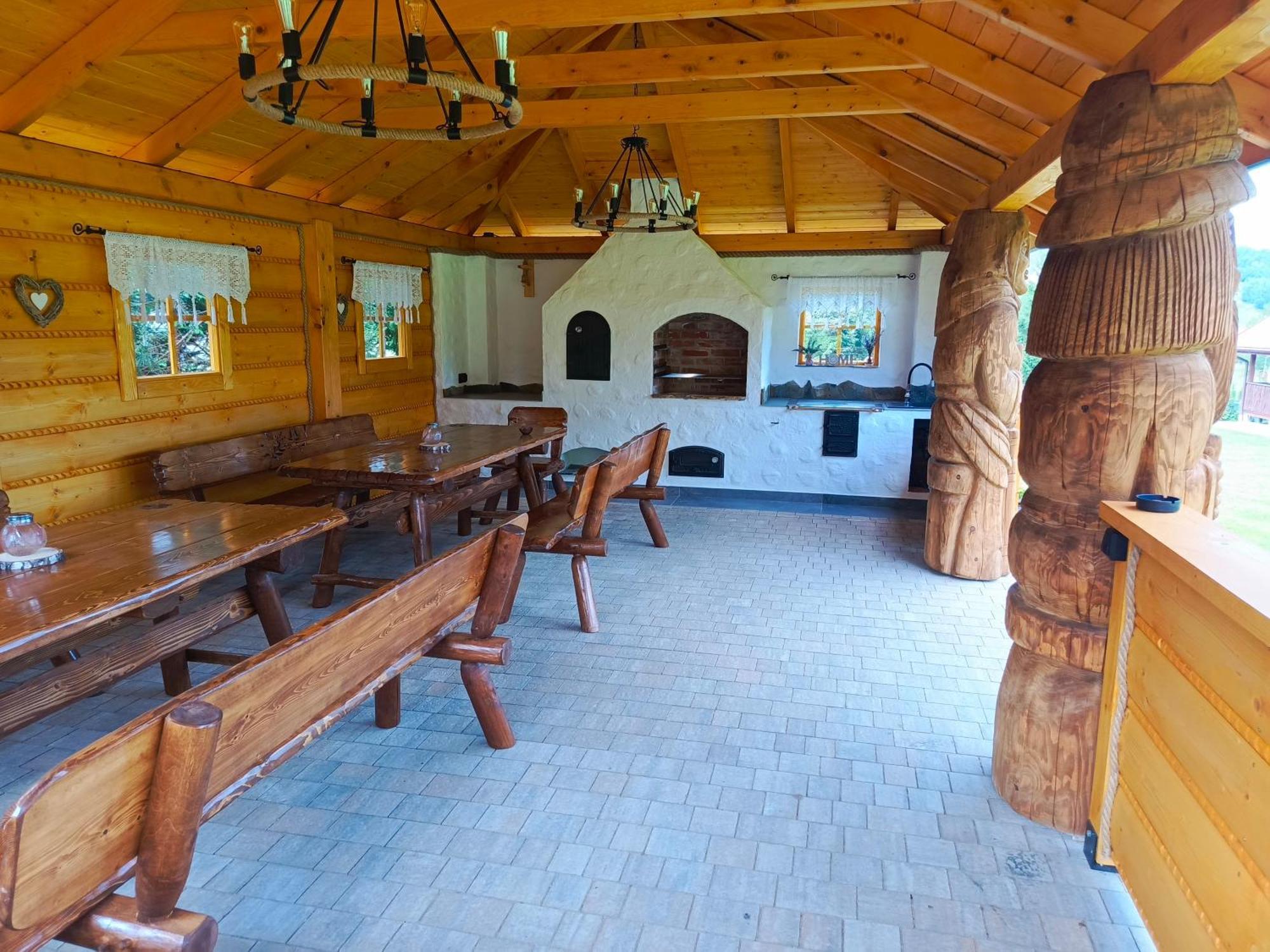 Drozdowka Nad Solina - Chata Z Kominkiem Exterior foto